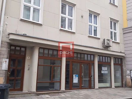 Pronájem reprezentativních nebytových prostor v centru Olomouce, ul. Riegrova o celkové výměře 287m²