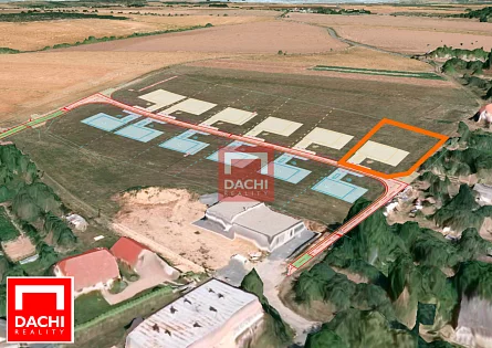 Stavební pozemek, výměra 1 124 m2, Přerov - Penčice