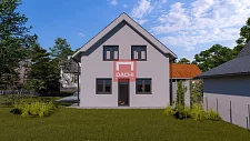 Prodeji rodinného domu 5+2 ve výstavbě s pozemkem 447 m2 v obci Hnojice.